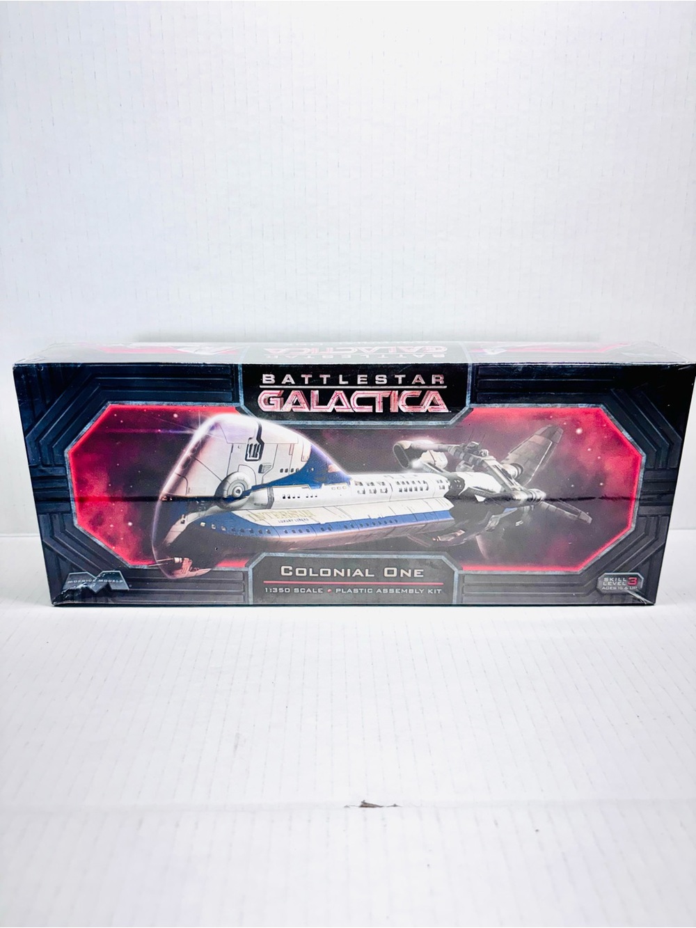 2015 Moebius Battlestar Galactica #945 Colonial ONE Starship Sealed NIB